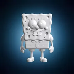 SpongeBob Fan Art 3D Print Model 3D print model
