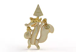 Swiper Hip-Hop Pendant 3D print model