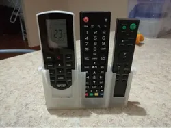 Wallmount tv / a-c / SoundBar controls