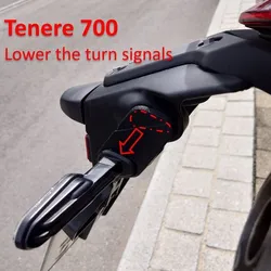 Yamaha Tenere 700 turn signal adapter MIVV Dakar, HP corse, high exhaust