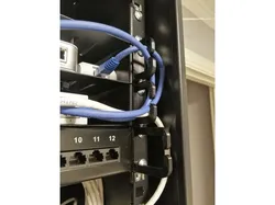 10" rack cable guide