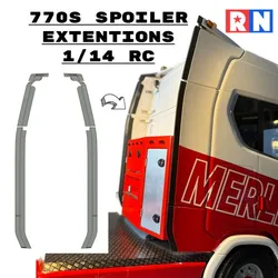 1/14 Scania 770s spoiler extension trims