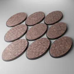 9x 90x52mm base with square concrete tiles (+toppers)
