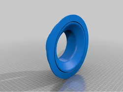 Air Extract Adaptor for China Blue 50W CO2 Laser