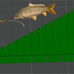 CARP FISHING! A tool for measuring hair length and making carp leads.