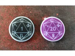 D20 Coin
