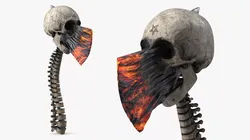 Demonic Axe 3D model