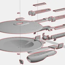 Enterprise C Model KIT