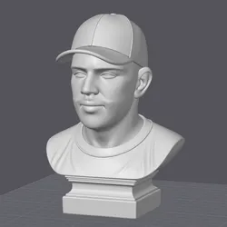 Feid Bust - 3D Model of the Colombian reggaeton singer and composer