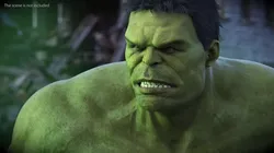 Hulk Threatening Pose Fur for Maya 3D model