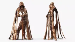 King Arthur Statue Gallos Bronze 3D model