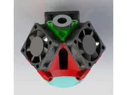 Kirill91 Effector for Kossel with improved air flow