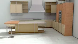 laos Kitchen Furniture 3D model