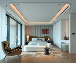modern bedroom interior scenes   3D model