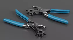 Revolving Leather Hole Punch 3D model