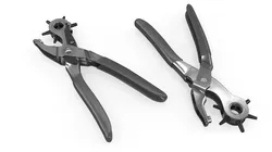 Rotary Leather Hole Punch Tool 3D model