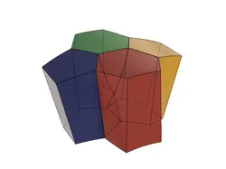 Scutoid, Four Cell Configuration