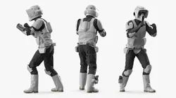 Star Wars Scout Trooper Rigged 3D model