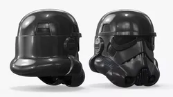Star Wars Shadow Trooper Helmet Black 3D model