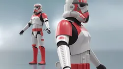 Star Wars Shock Trooper Rigged for Cinema 4D 3D model