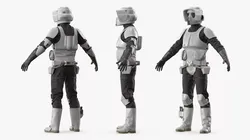 Star Wars Trooper Used 3D model
