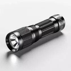 Tactical Flashlight Broken Lens 3D model