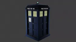 TARDIS 3D model