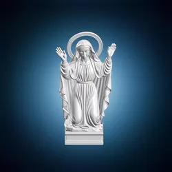 Veronica Devotion Statue 3D Print Model 3D print model