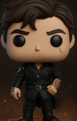 Xaden Riorson–Fourth Wing chibi-Style Figure | 3D Print Model