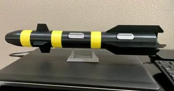 AGM-114 Hellfire Missile in sections
