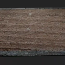 Brick Wall 003 3D model