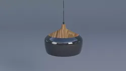Ceiling Light Low-poly 3D model