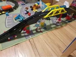 Duplo compatible toy Railway Bridge - Fully modular