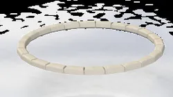 Edging Brick Mold, Circular Pattern