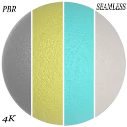 Four types of quality plaster textures Texture