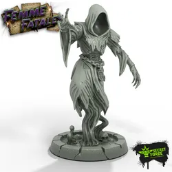 [Ghostly Reaper] Deathly Touch – DnD 5e Compatible Undead Spirit, Summon Undead Miniature, 3D Printable Ghost Horror TTPRG