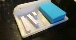 Holder for chalk and sponge