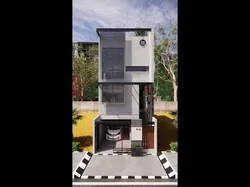 Industrial House Interior Exterior 3D model