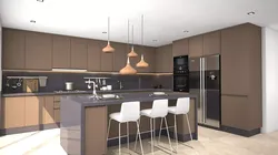 Kitchen Modern Advanced Modeling scene 3D model 3D model