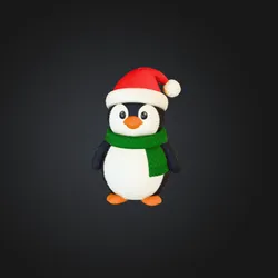 Knitted Penguin