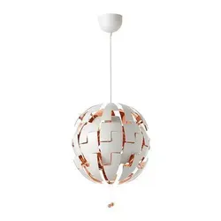 lamp ikea pendant light copper 3D model