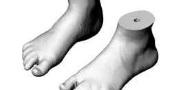 Meshlicious PC case feet