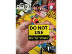 Out of order