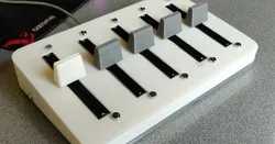 Sliding / Fader Potentiometer Enclosure / Deej (windows mixer controller)