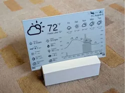 Stand for ESP32 e-Paper Weather Station