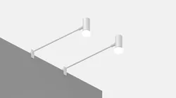 Standard LED Arm Spot 470mm 3D model