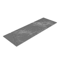 the splattering of ink creates the design of dragons - Set of Bookmarks