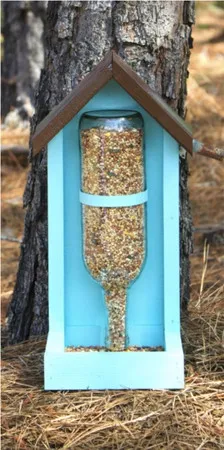 Wine Bottle Bird Feeder Bracket