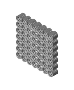 7x7 Multiboard Corner Legacy Tile - x4 Multi-Material Stack