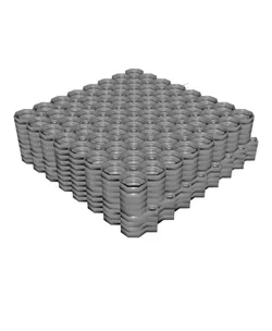 8x8 Legacy Tiles - 3x3 Board - Multi-Material Stack